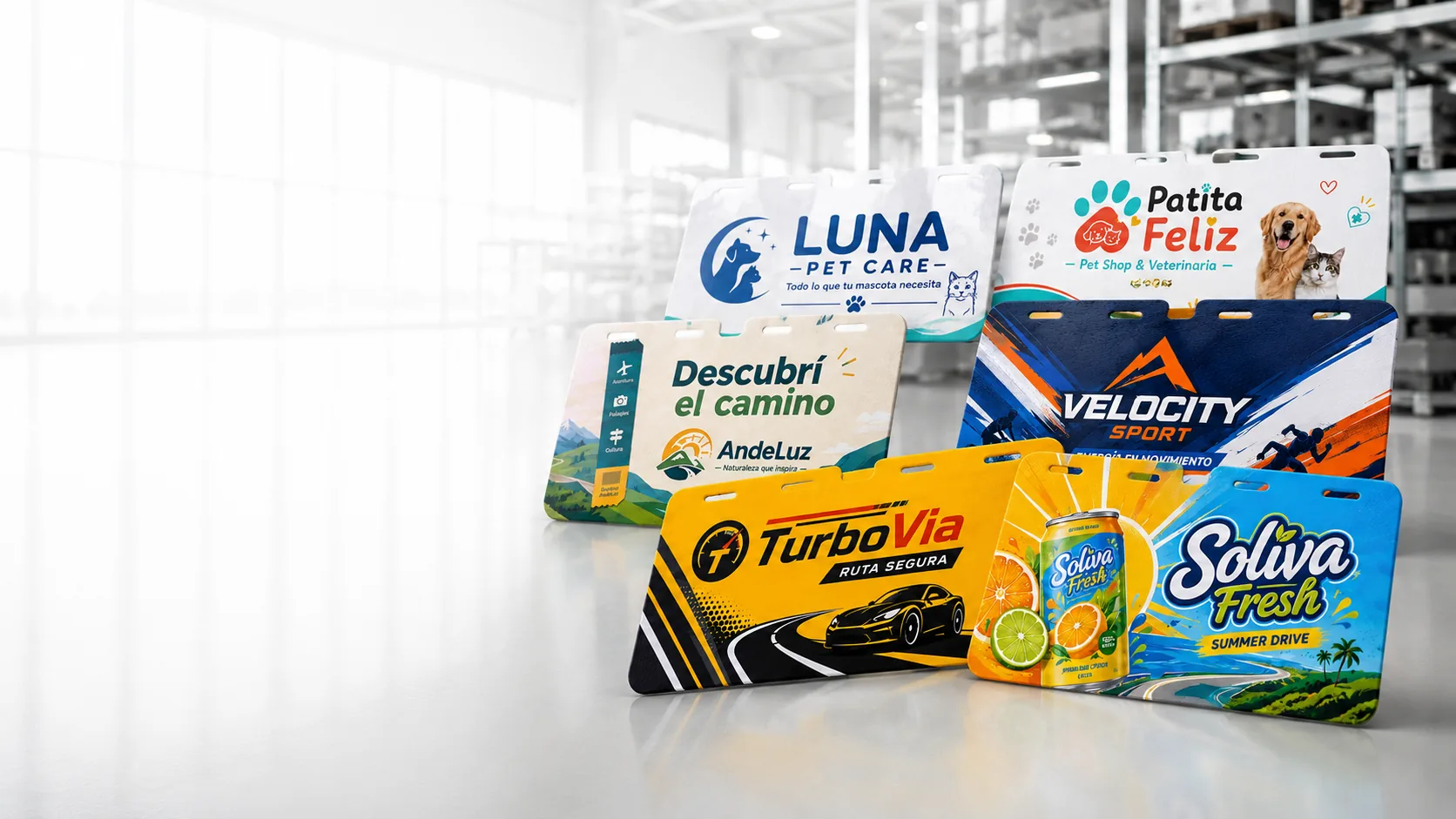Parasoles publicitarios personalizados para autos en diferentes diseños